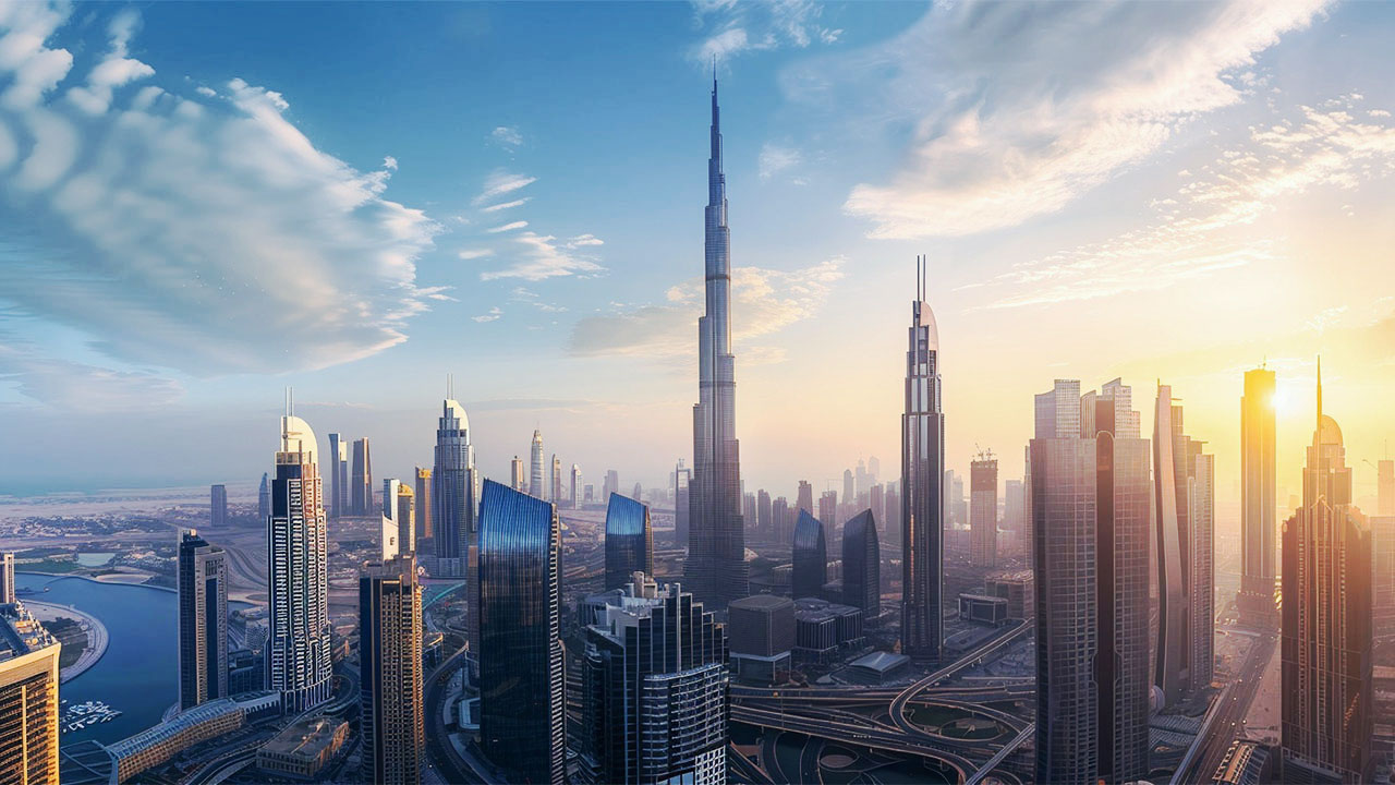 Dubai, a fast-growing financial and economic center